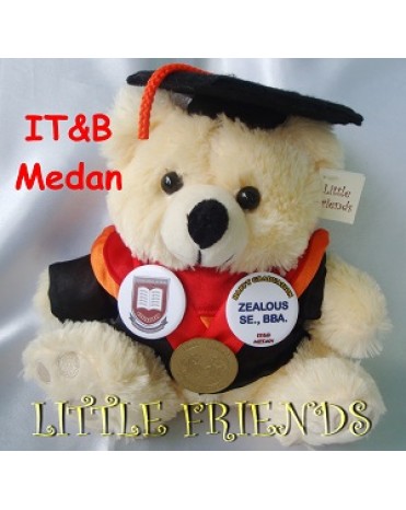 Boneka Wisuda IT&B Medan (25 cm)
